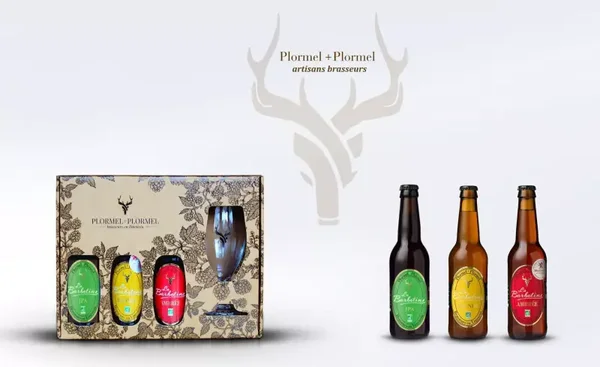 Coffret cadeau - bière de dégustation - 3x33 cl + un verre