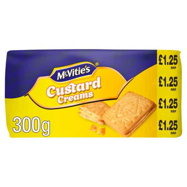Mcvitie's Custard Creams £1.25 PMP 300g