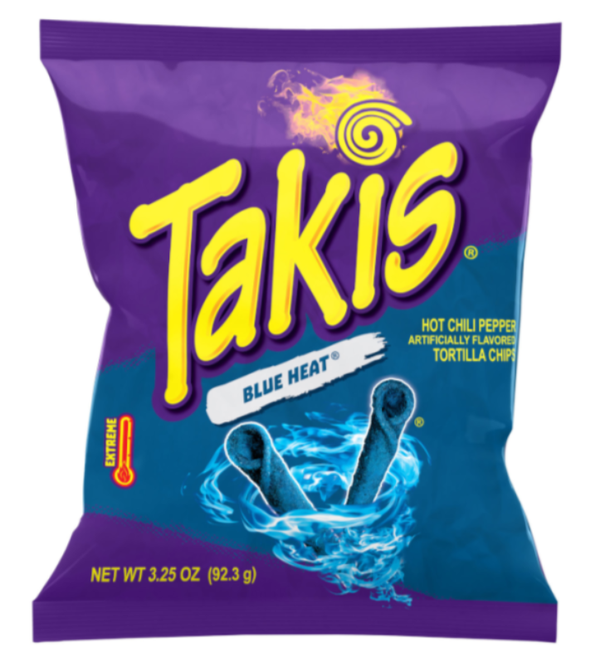 Takis Blue Heat Corn Chips 3.25oz
