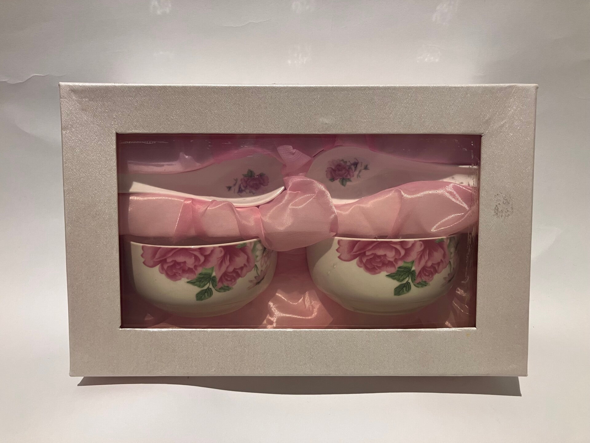 Cute pink tea set