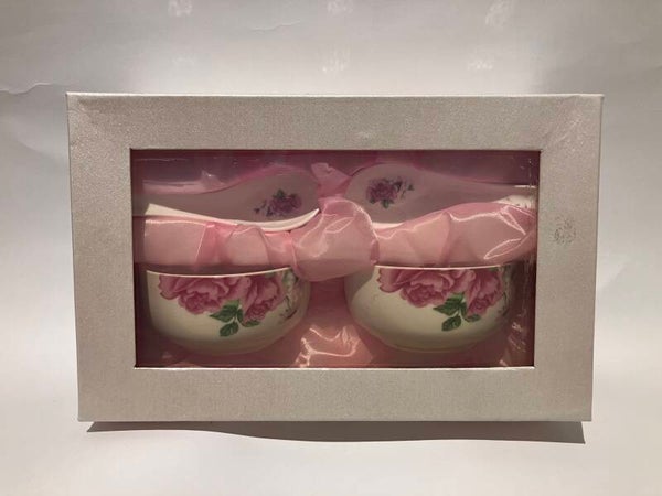 Cute pink tea set