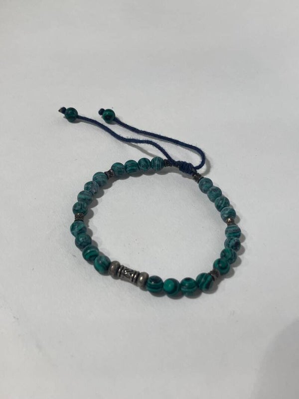 Green adjustable bracelet