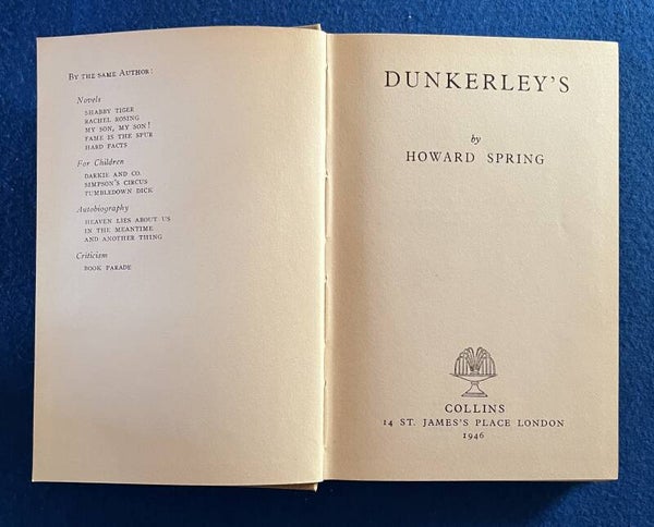 Dunkerley's - Howard Spring