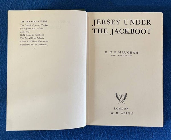 Jersey Under The Jackboot - RCF Maugham