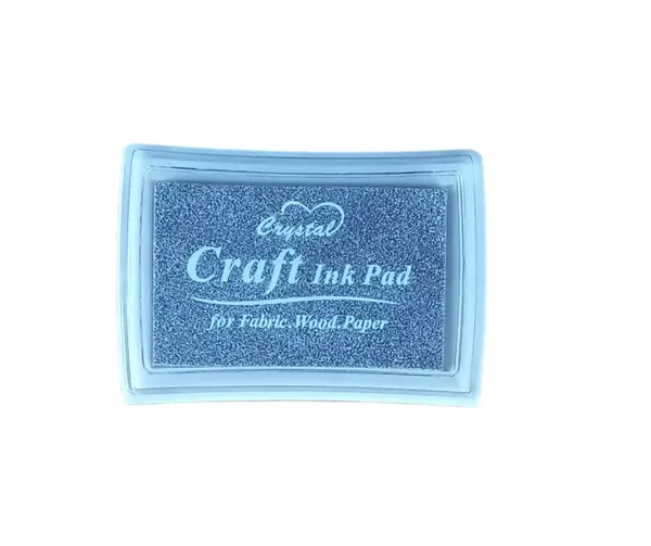 Stempelkussen | Zilver | 7x5 cm