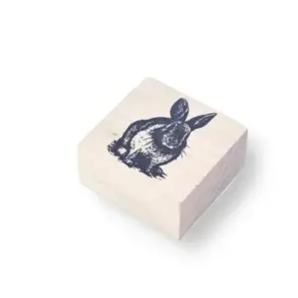 Houten stempel | Konijn | 4x4 cm