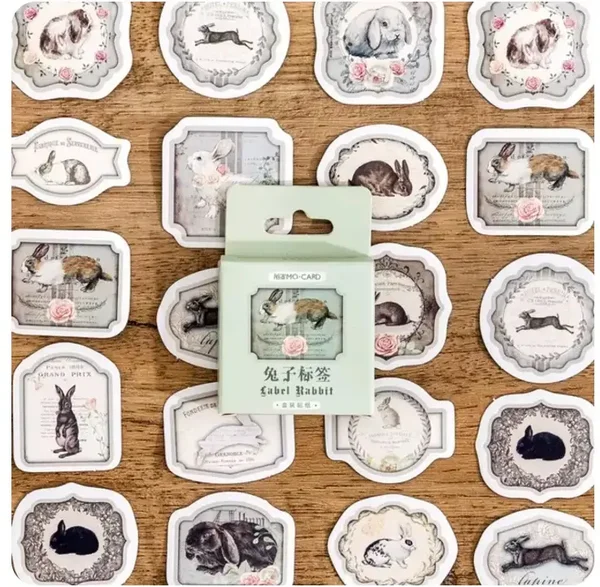 Stickerdoosje | Vintage afbeeldingen