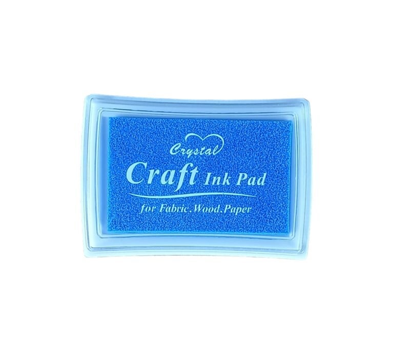 Stempelkussen | Lichtblauw | 7x5 cm