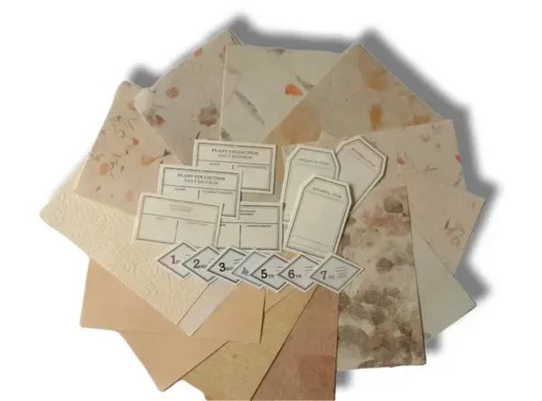 30-delig papierset | Plantencollectie