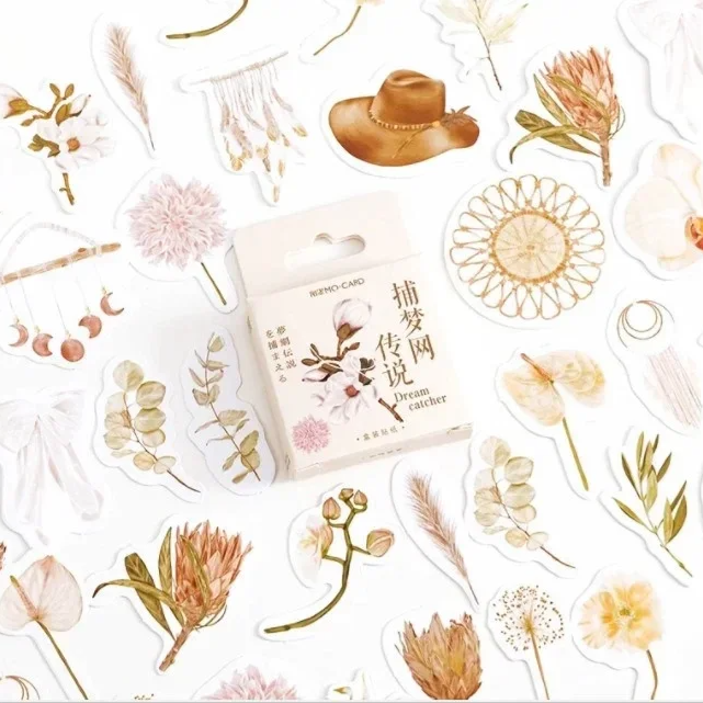 Stickerdoosje | Bloemen en Dromenvangers