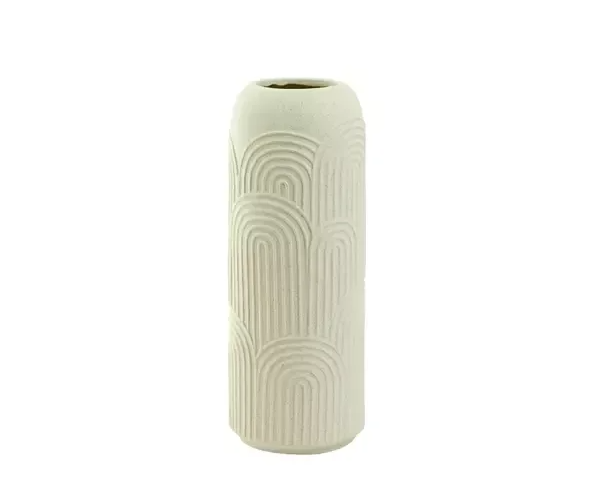 Vaas Boog Creme/ Wit