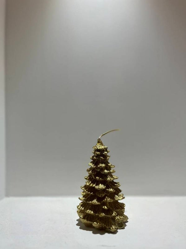 Kerstboom Candle Goud Maat S