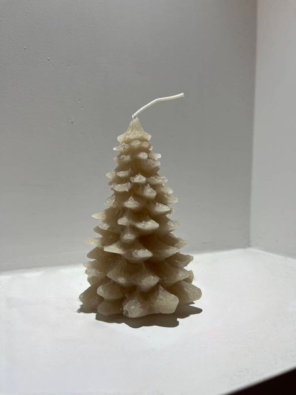 Kerstboom Candle Beige maat M