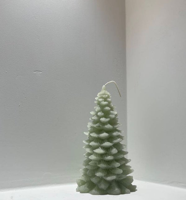 Kerstboom Candle Licht groen Maat M