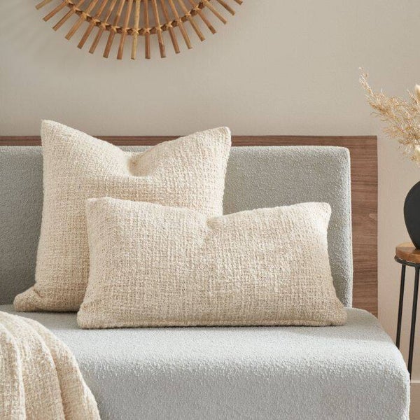 Crème Bouclé Kussen 45 x 45