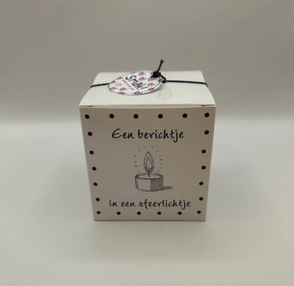Een berichtje in een sfeerlichtje | Smak