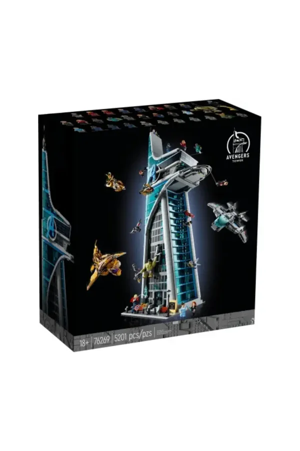 bloc de construction la tour avengers 76269