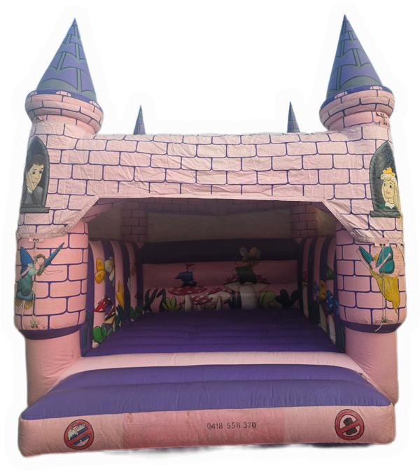 Fairy / princess castle 5m x 5m $170 for 8 hours 220 over night