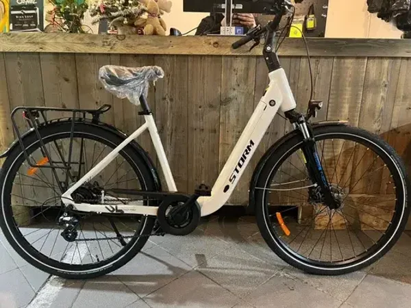 E BIKE STORM E DIAMOND PRO WHITE PEARL