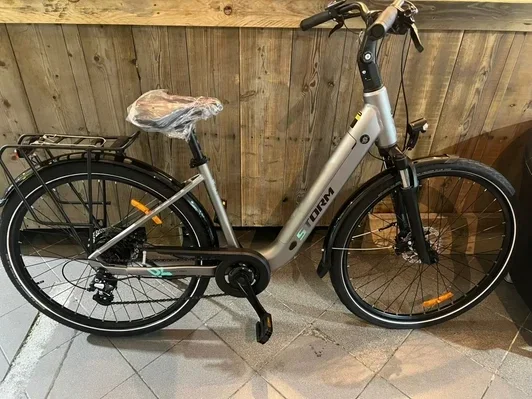 E BIKE STORM E DIAMOND PRO GREY
