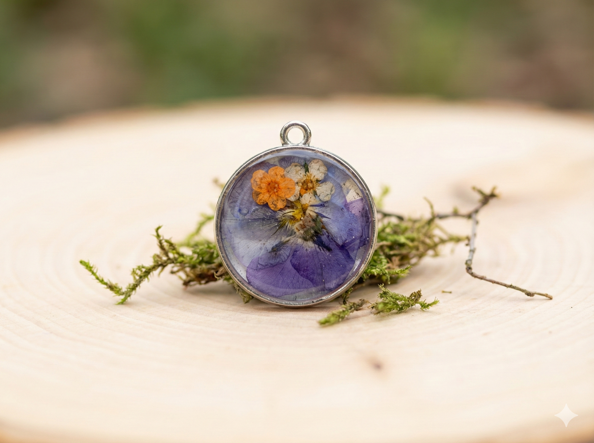 colgantes basicos flores