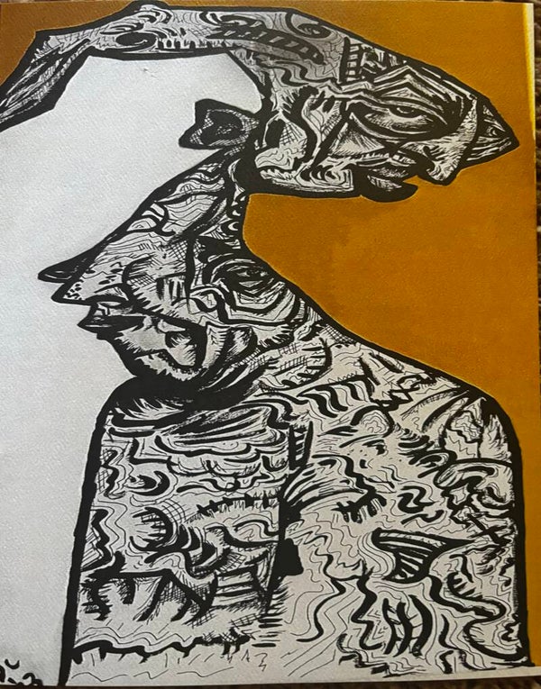 Yellow Boys Art Print