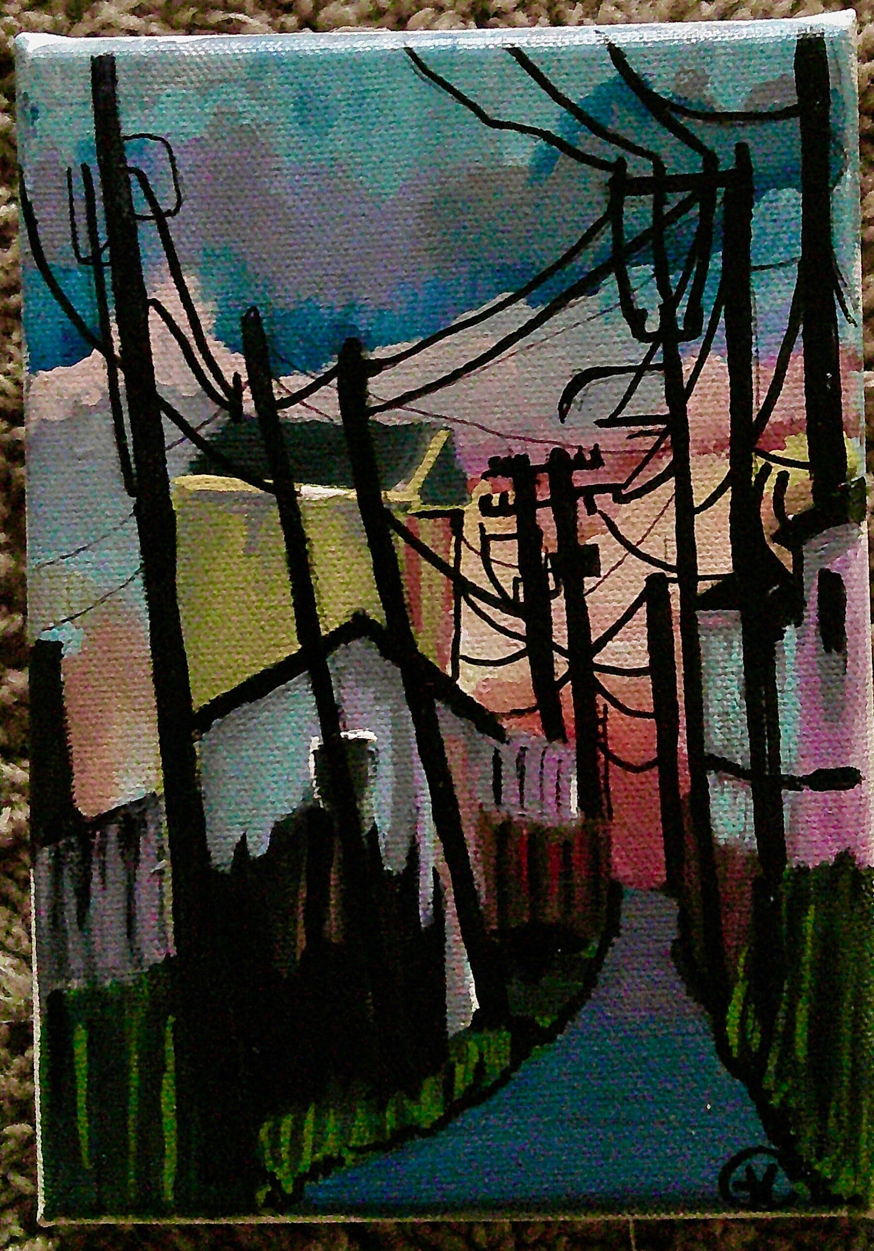 'Sunset Over the City 2'