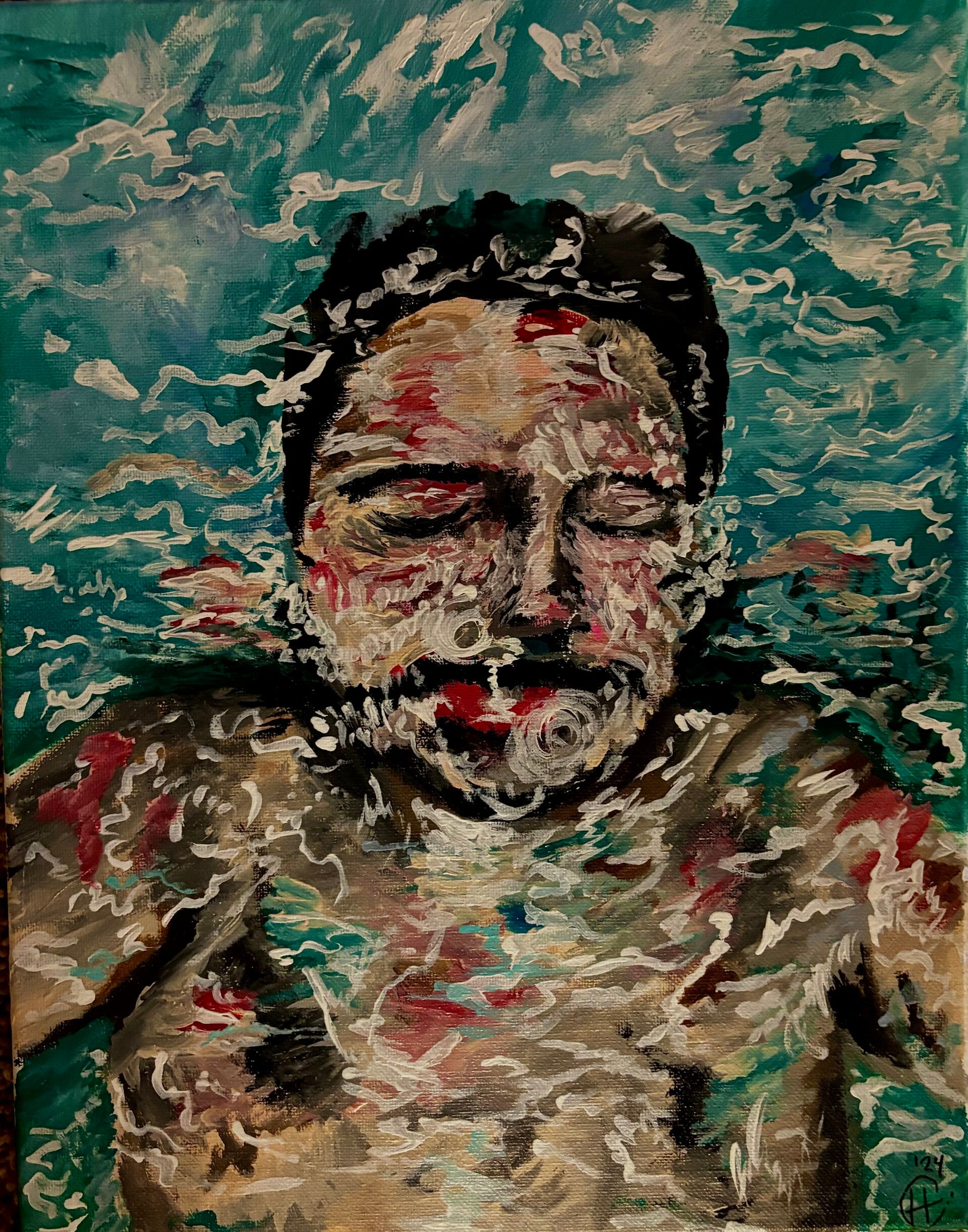 'Man Underwater'