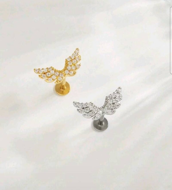 Angel Wing Labret Bars