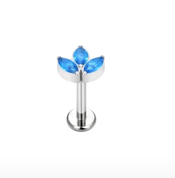 Blue Crystal Labret