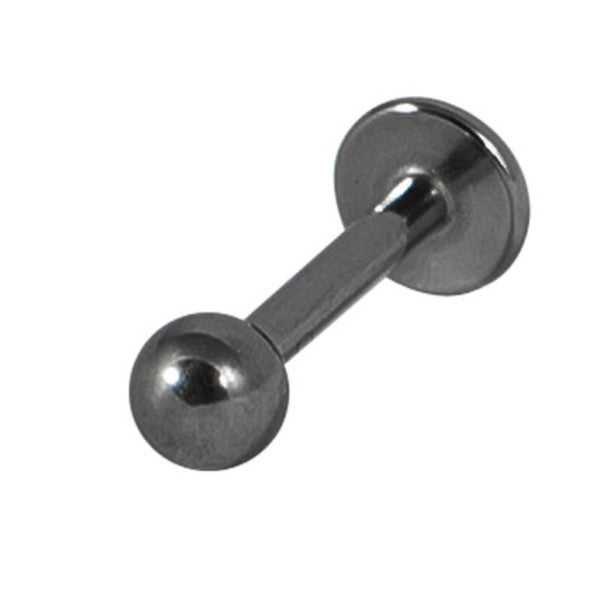 Black labret bars