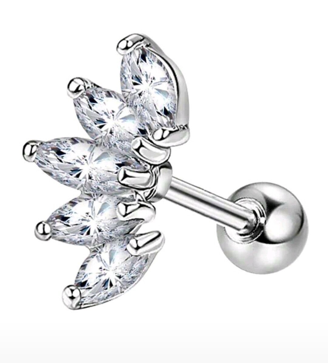 Diamond fan barbells