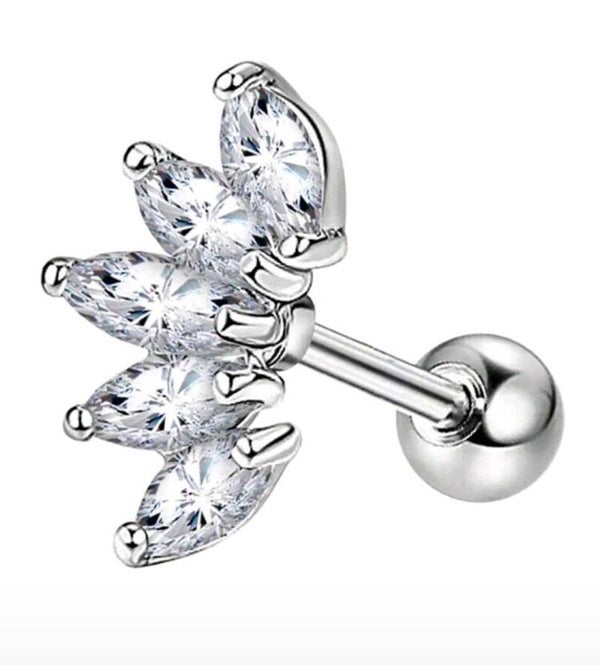Diamond fan barbells