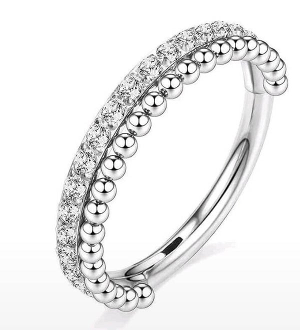 Beautiful hinged clicker rings