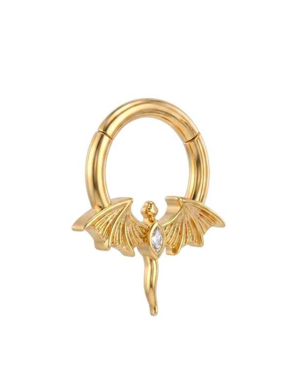 Dragon clicker ring
