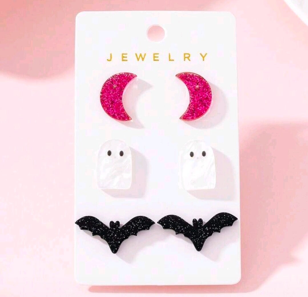 Acrylic halloween earings