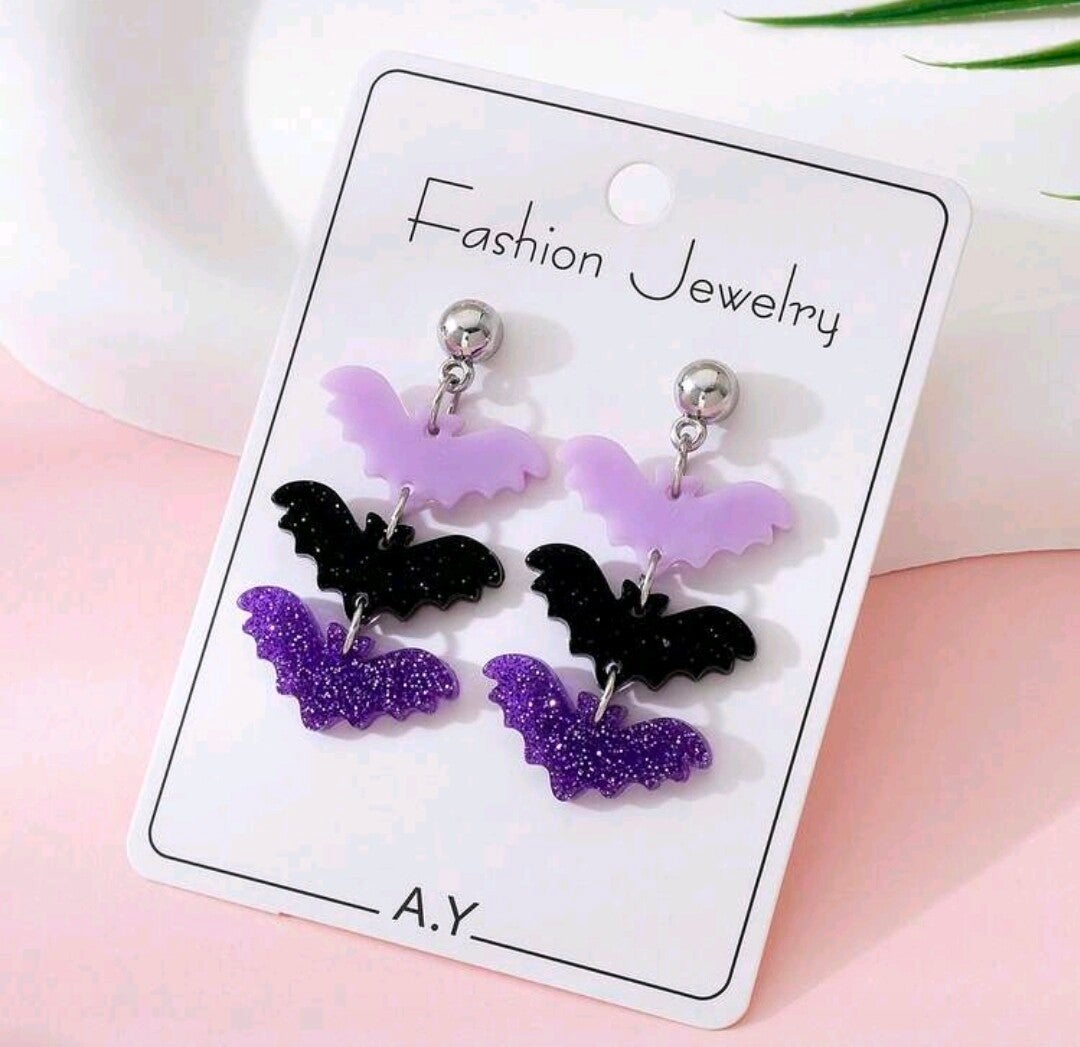Acrylic halloween earings