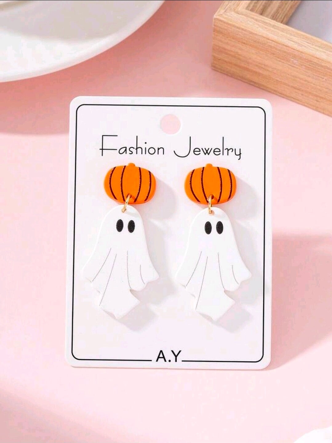 Acrylic halloween earings