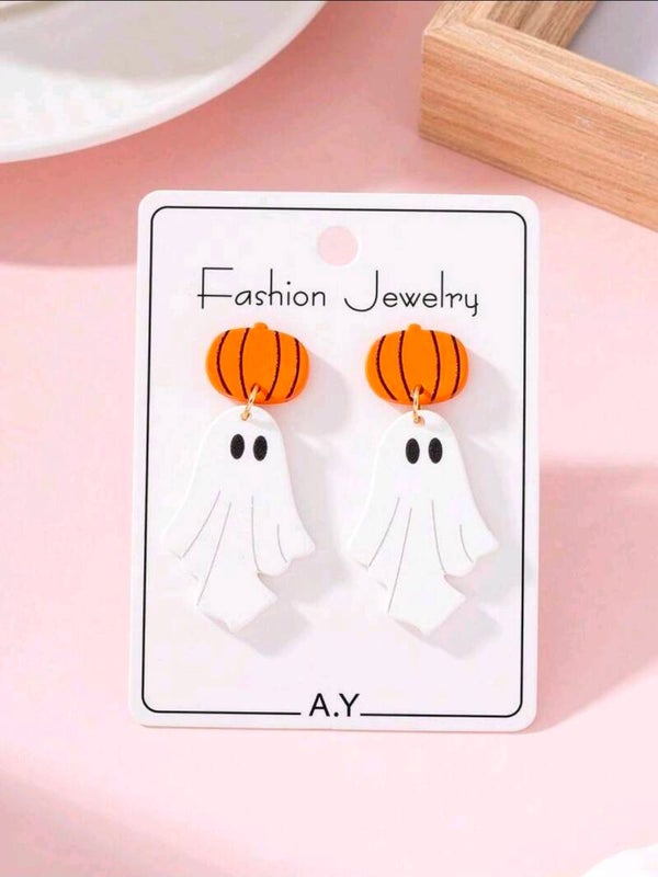 Acrylic halloween earings