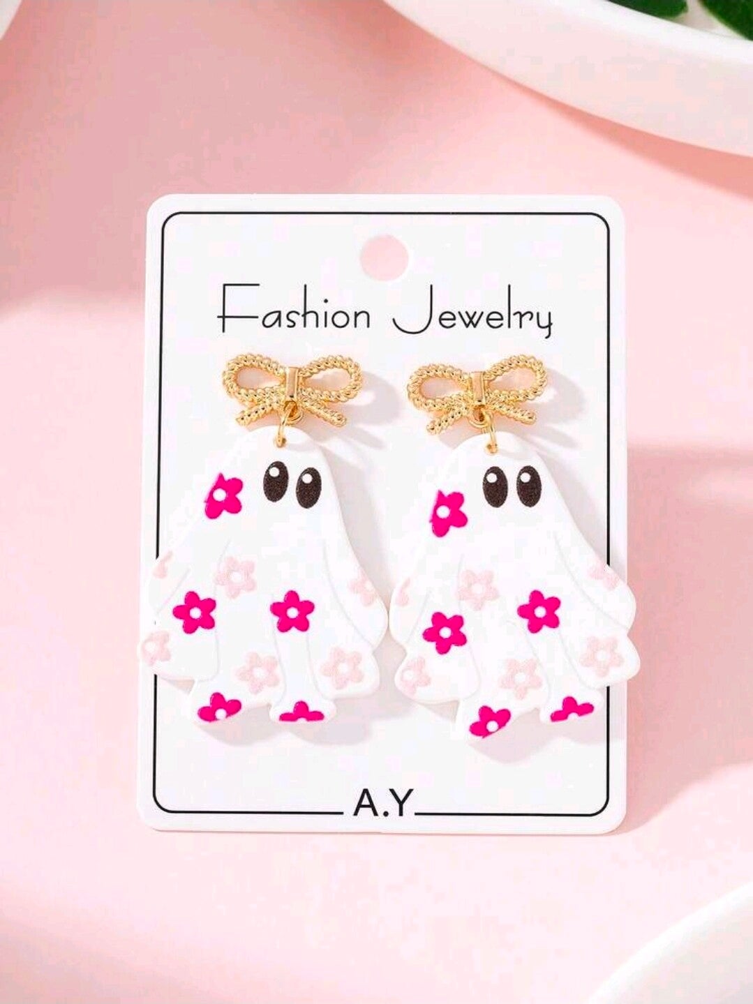 Acrylic halloween earings