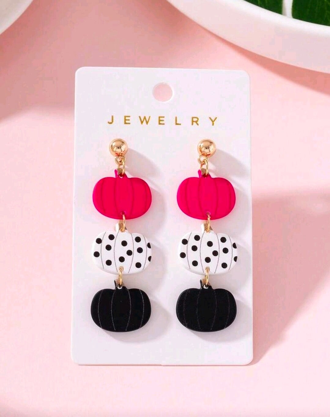 Acrylic halloween earings