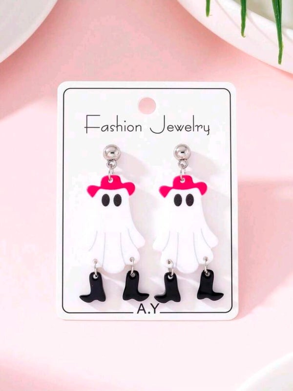 Acrylic halloween earings