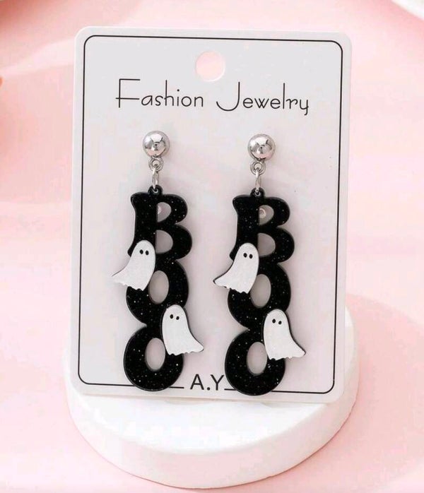 Acrylic halloween earings
