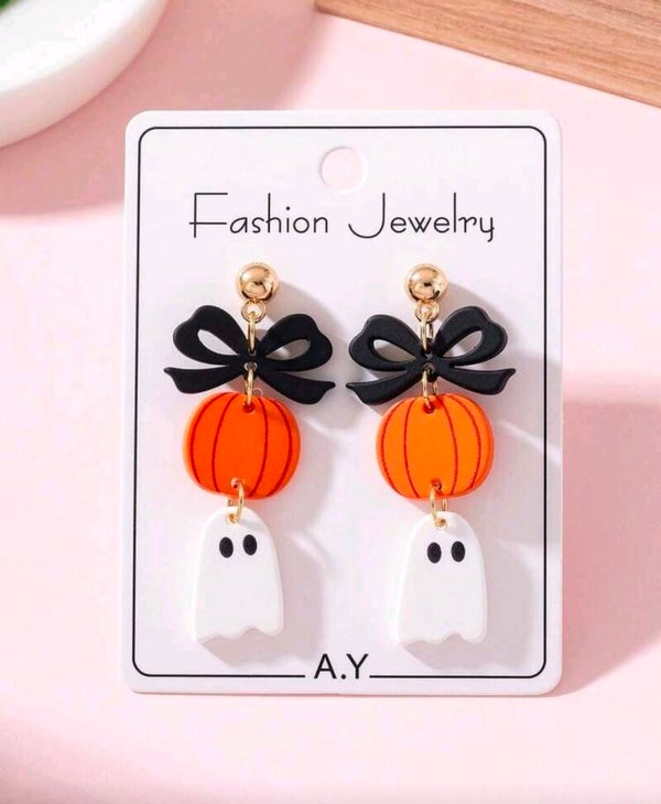 Acrylic halloween earings