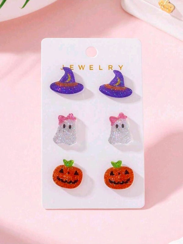 Acrylic halloween earings