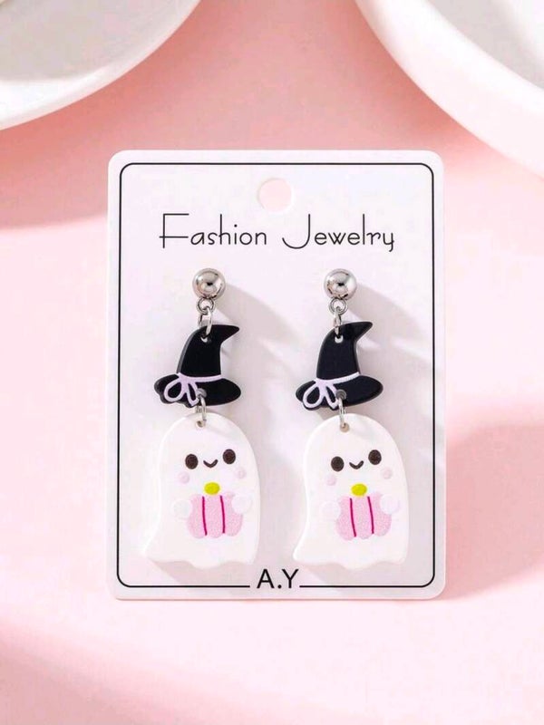 Acrylic halloween earings
