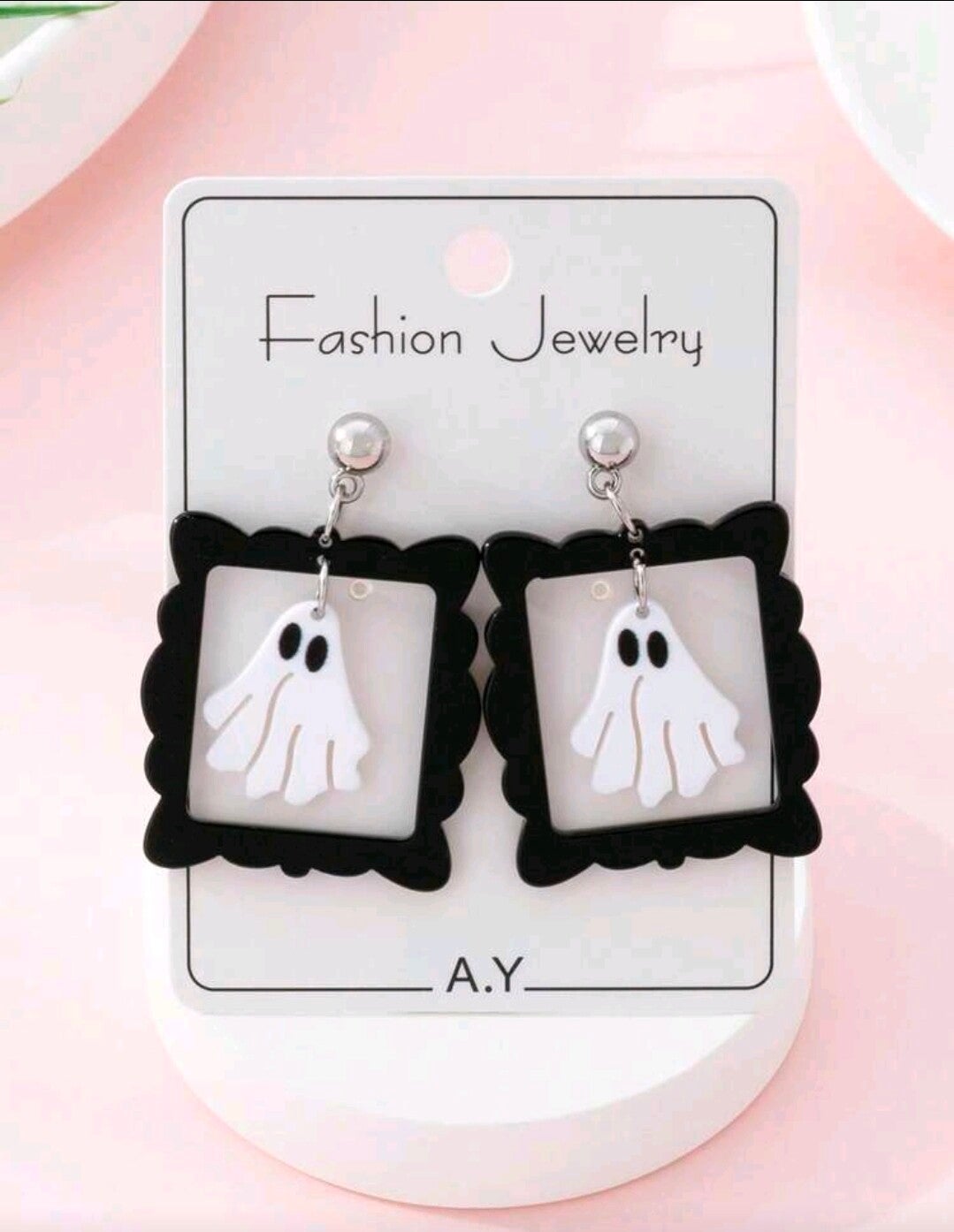 Acrylic halloween earings