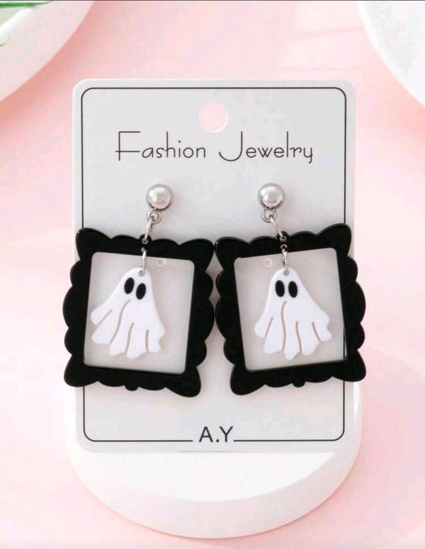 Acrylic halloween earings