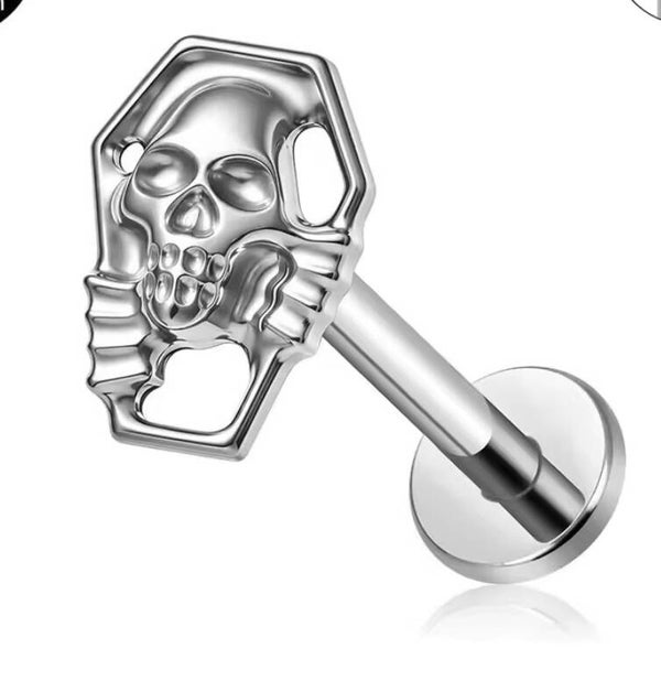 Skeleton labret