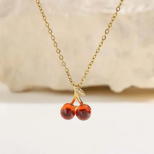 polyvalent petit collier de cerise